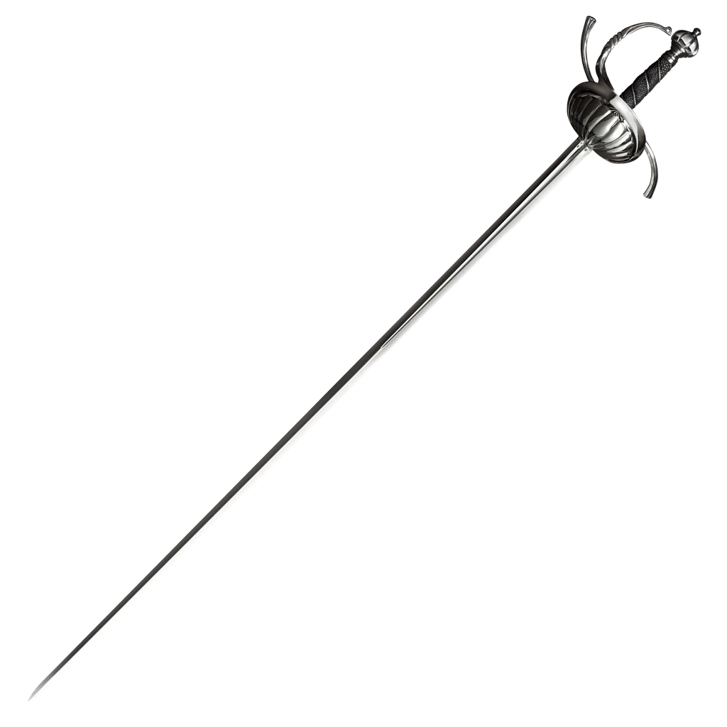 Cold Steel Ribbed Shell Swept Hilt Rapier