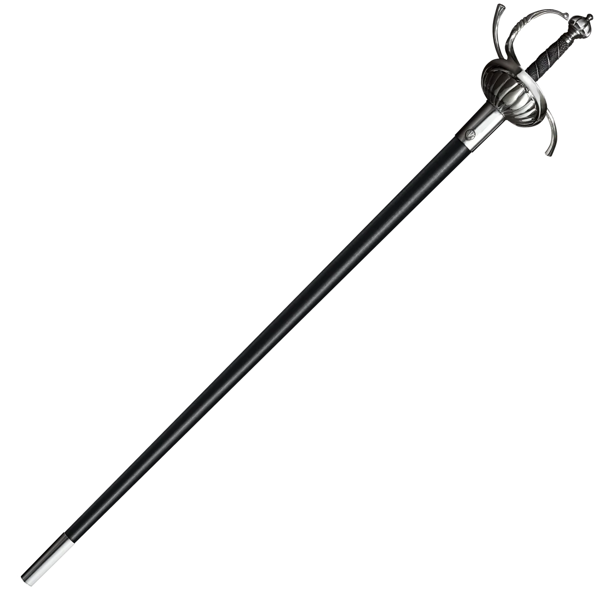 Cold Steel Ribbed Shell Swept Hilt Rapier - Image 2