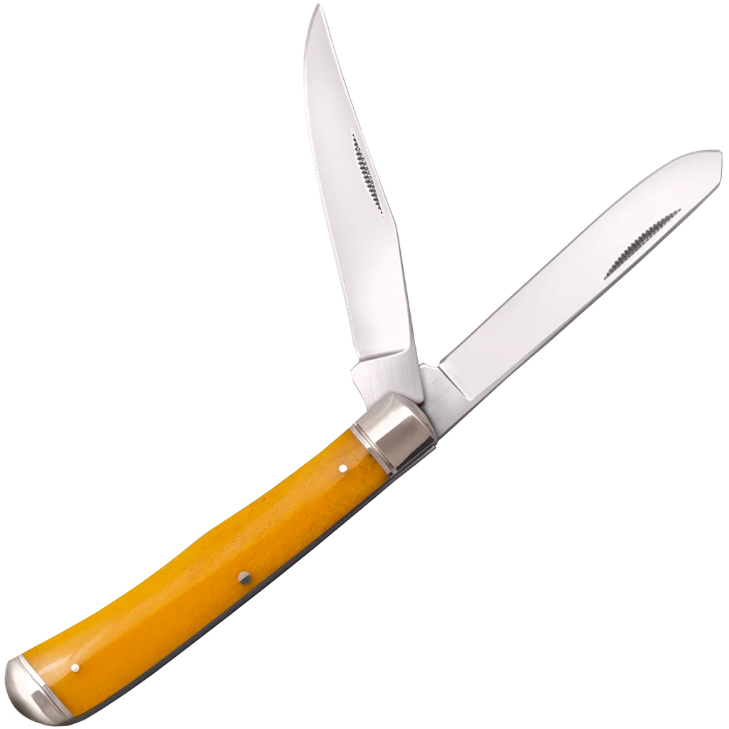 Cold Steel Trapper Knife Yellow Bone