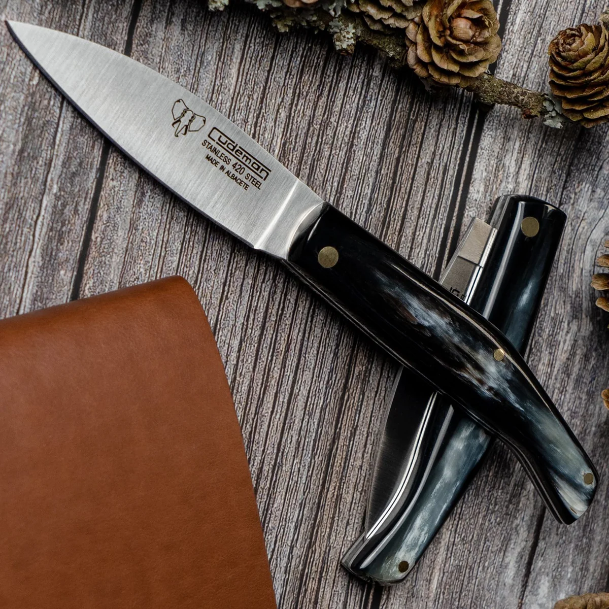 Cudeman 444-A Drop Point Folding Knife - Image 2