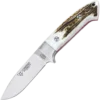 Cudeman Akeley Deer Stag Fixed Blade Knife