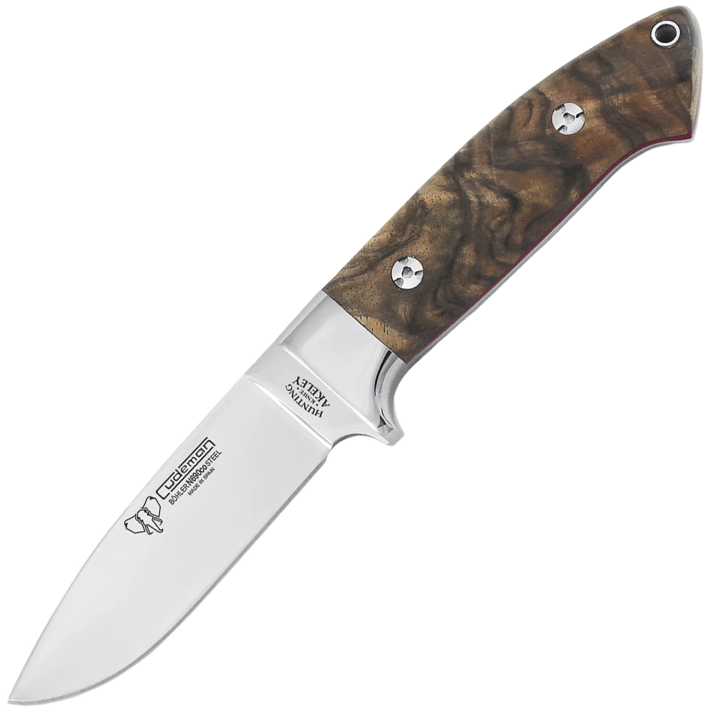 Cudeman Akeley Walnut Fixed Blade Knife