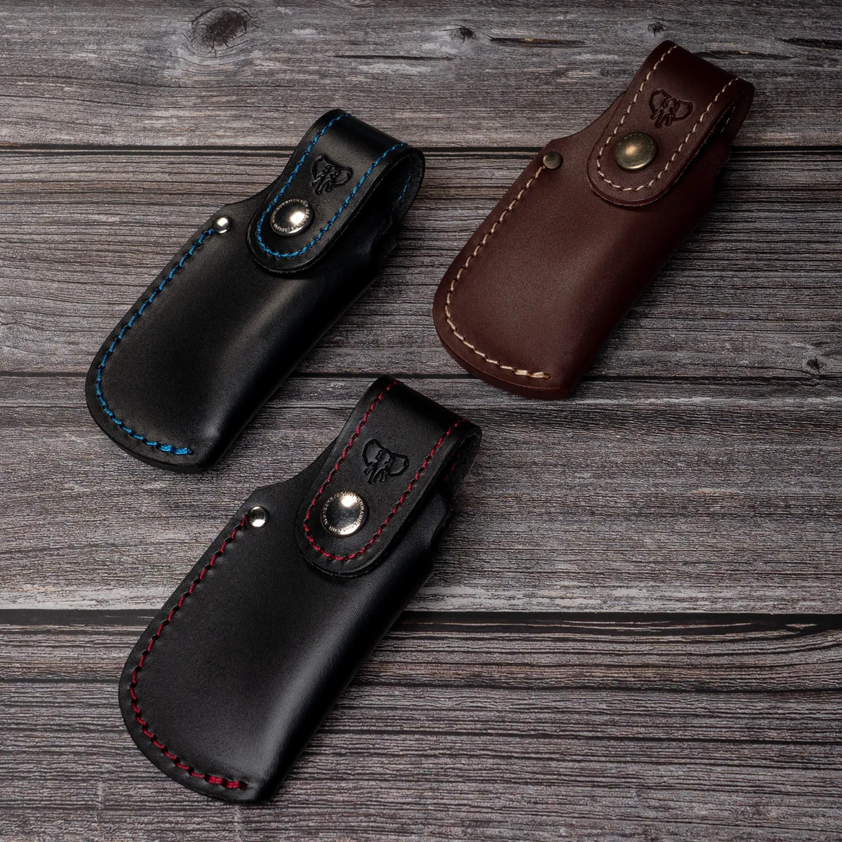 Cudeman Brown Leather Sheath - Image 2