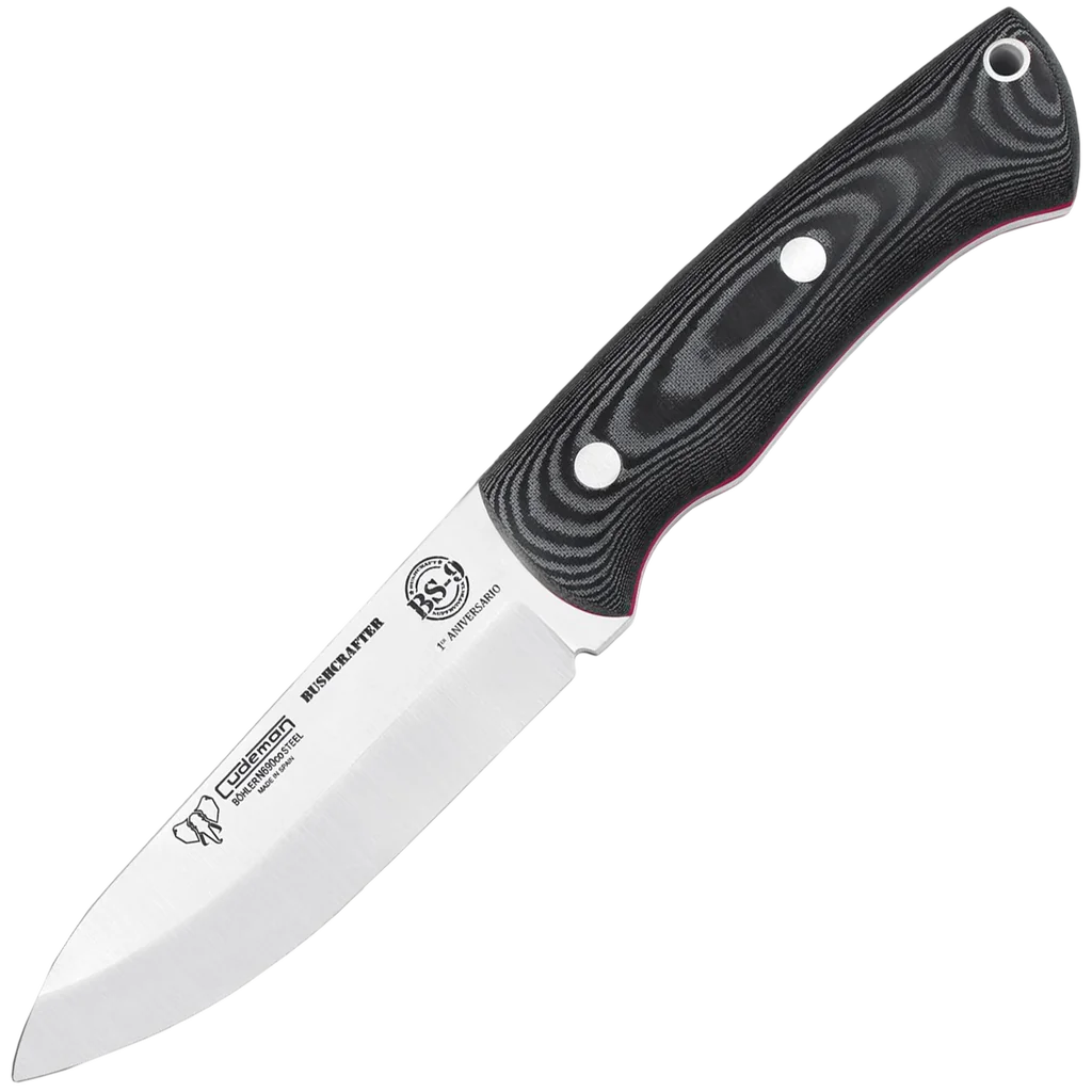 Cudeman BS9 Bushcrafter Black Micarta w/Kit