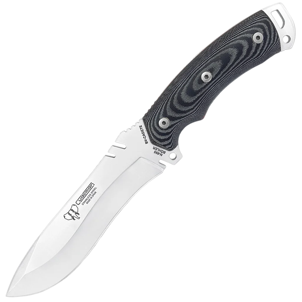 Cudeman Cadet Micarta w/Leather Sheath