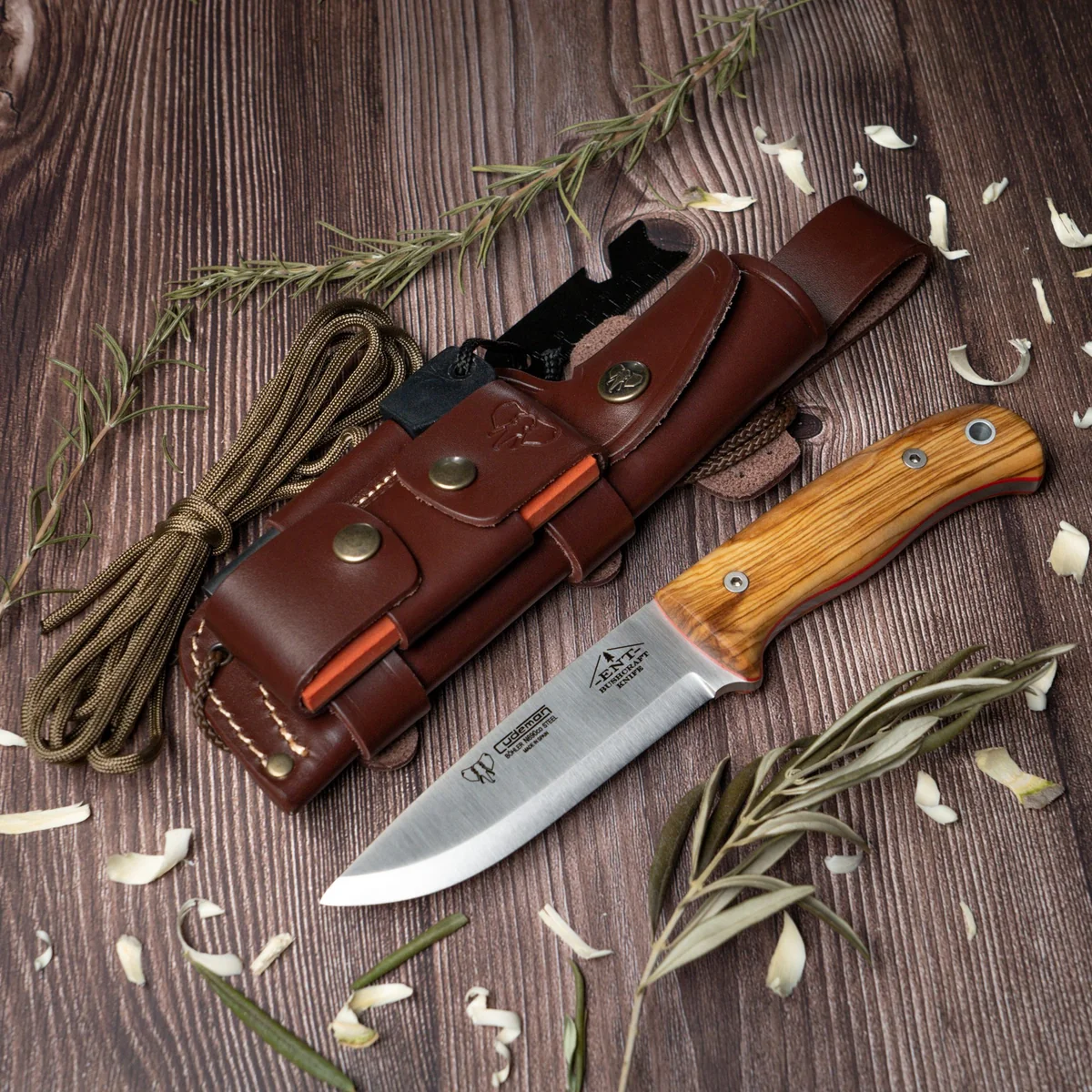 Cudeman ENT Bushcraft Knife & Kit 158-LC - Image 3