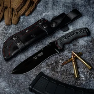 Alternative view of Cudeman Green Beret Black/Leather