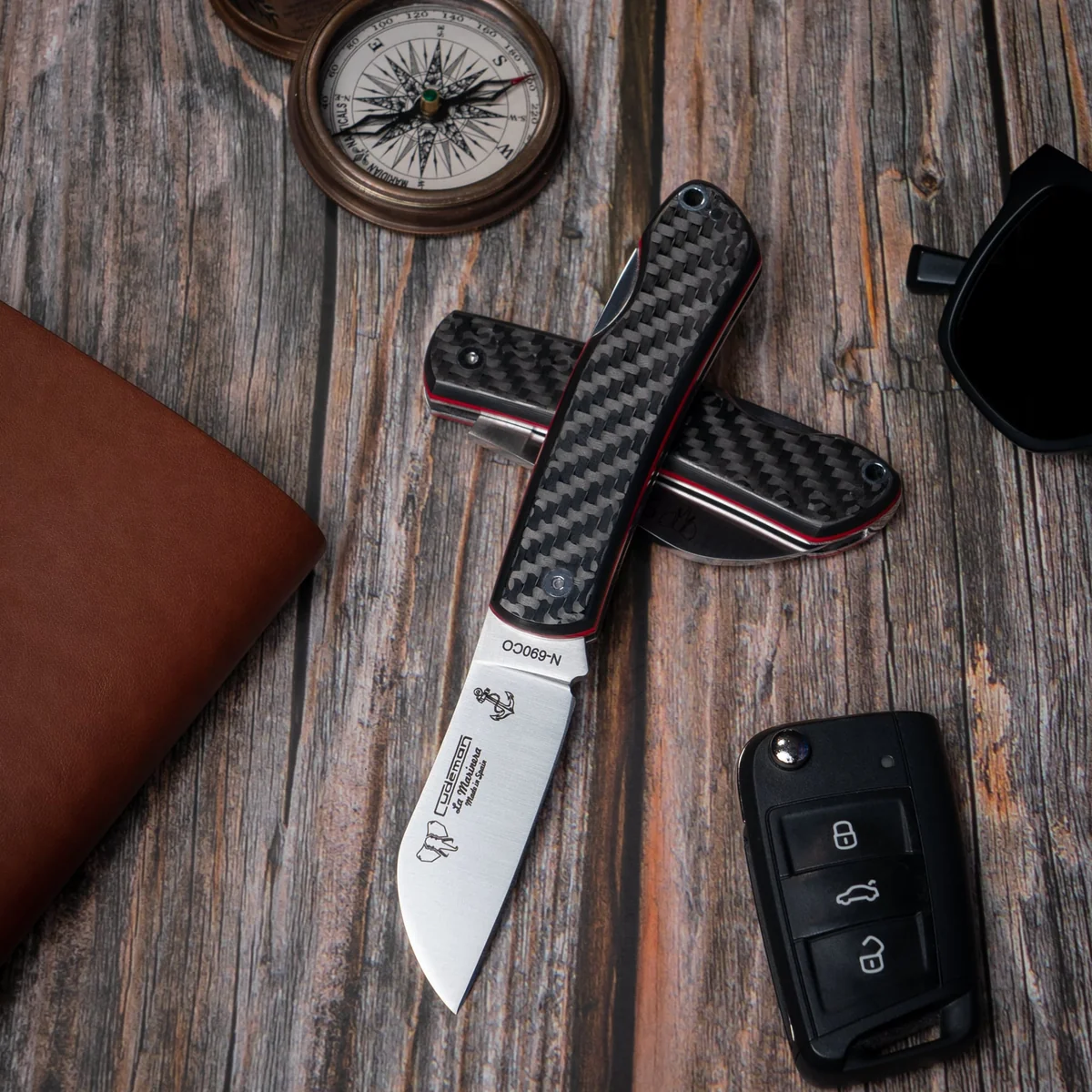 Cudeman La Marinera Carbon Fiber Folder - Image 2