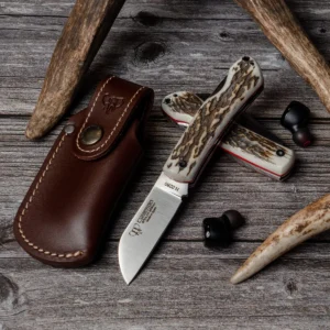 Cudeman La Marinera Stag Folder w/Sheath - Image 3