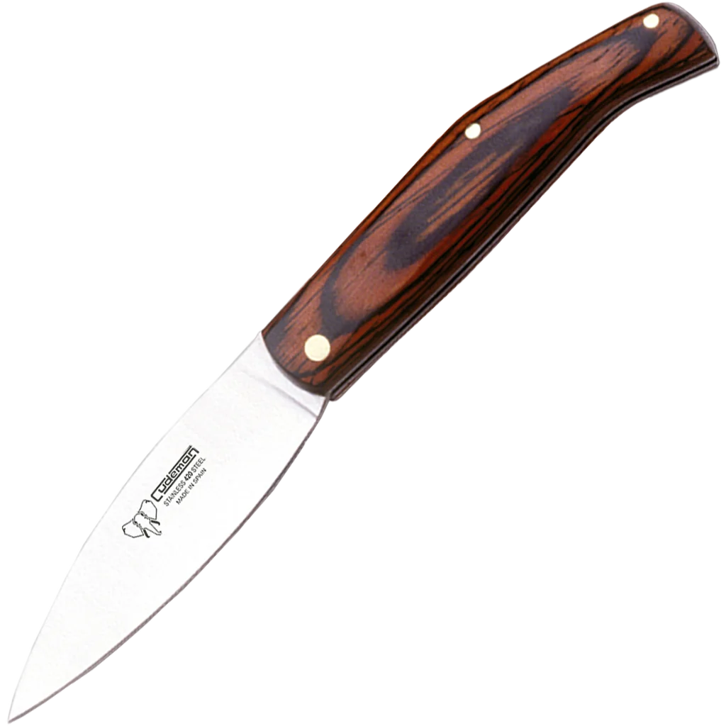 Cudeman Medium Pakkawood Outdoor Pocket Knife