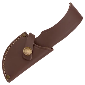 Alternative view of Cudeman Olive Wood Gut Hook Fixed Blade Knife