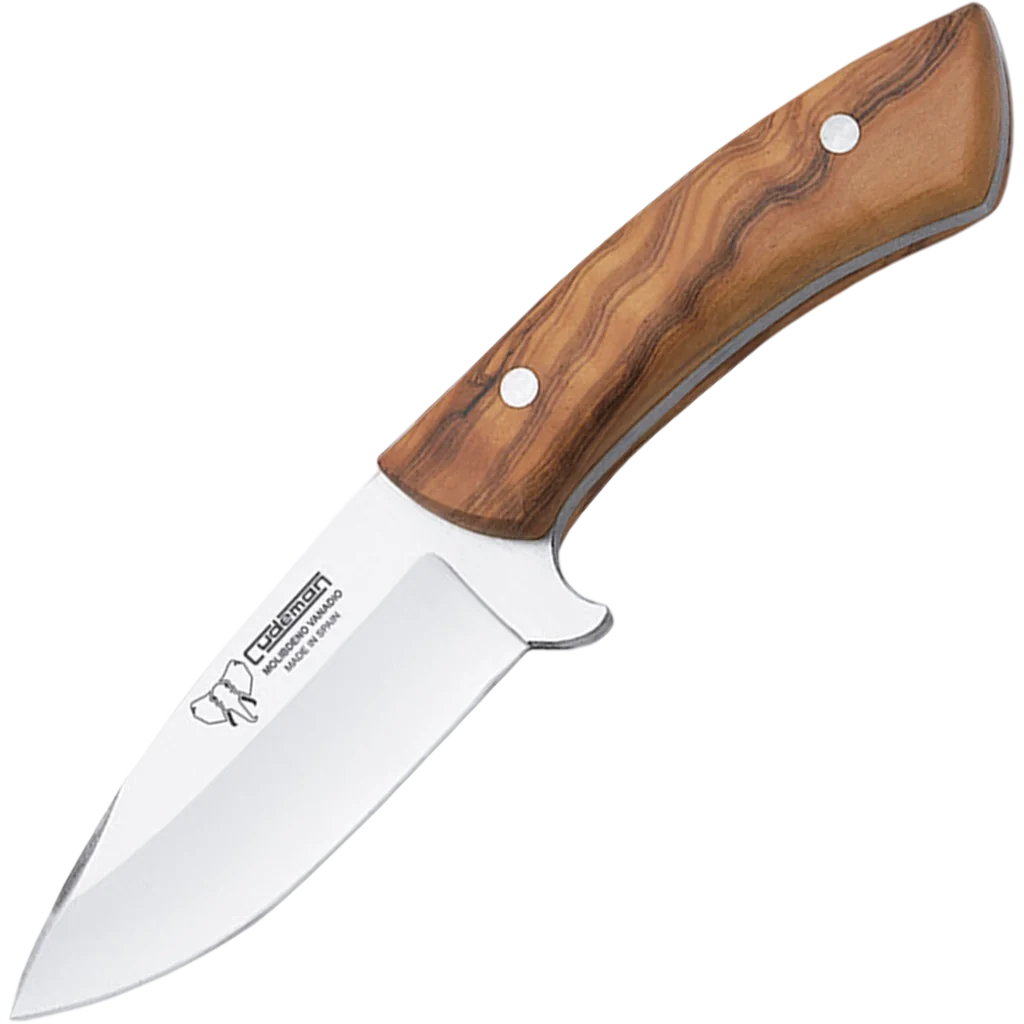 Cudeman Olive Wood Hunting Knife 133-L