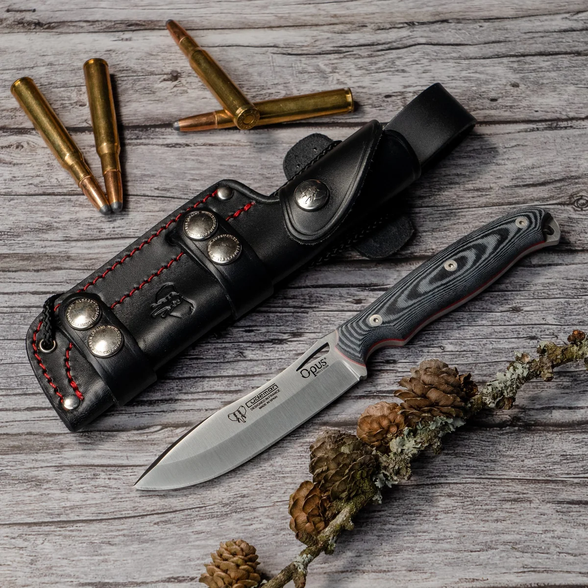 Cudeman OPUS Ness Wolf Micarta - Image 3