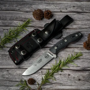 Cudeman Quercus Bushcraft Knife Black Micarta - Image 3