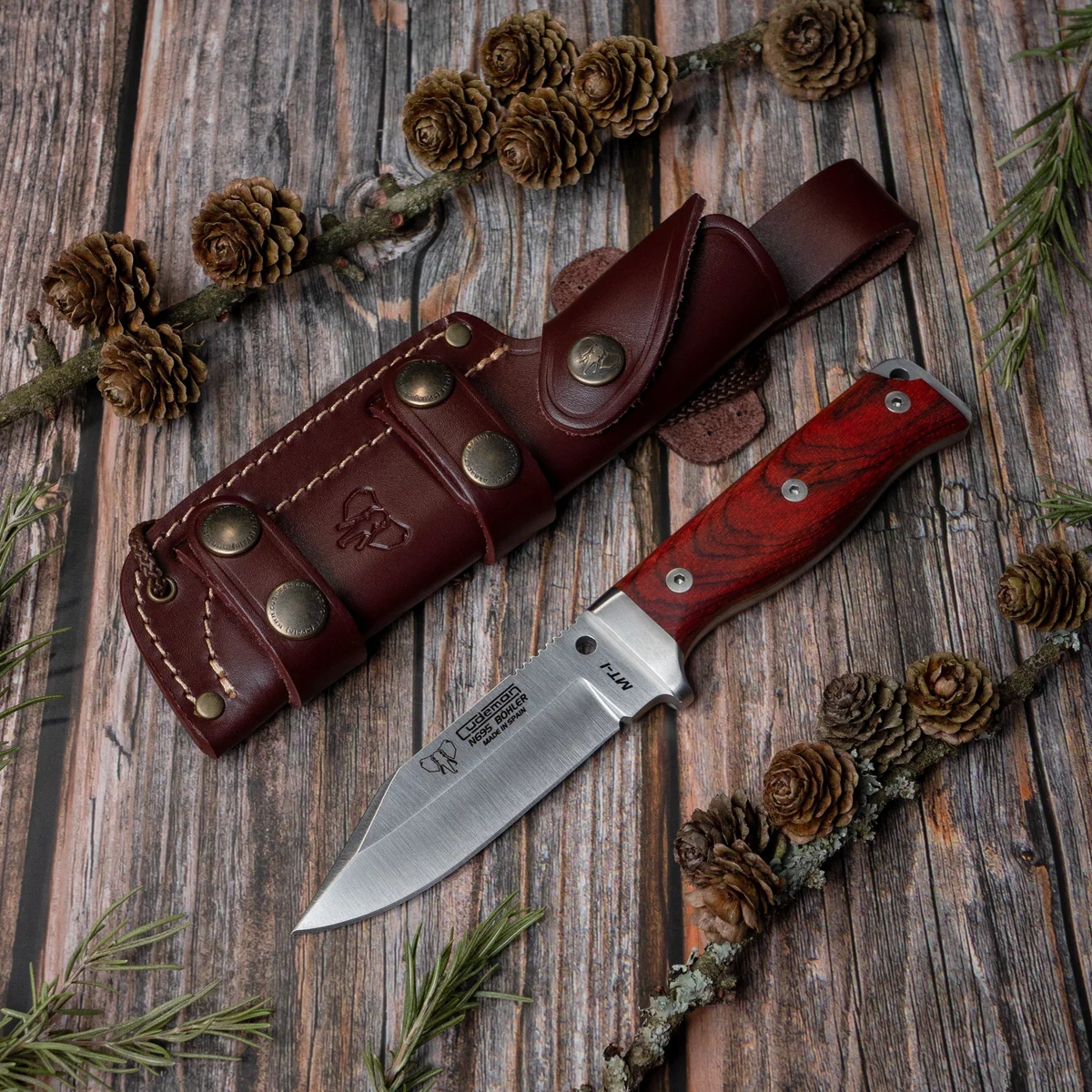 Cudeman Survival Knife MT-1 /Bohler/Cocobolo - Image 3