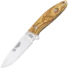 Cudeman Suther Olive Wood Fixed Blade Knife