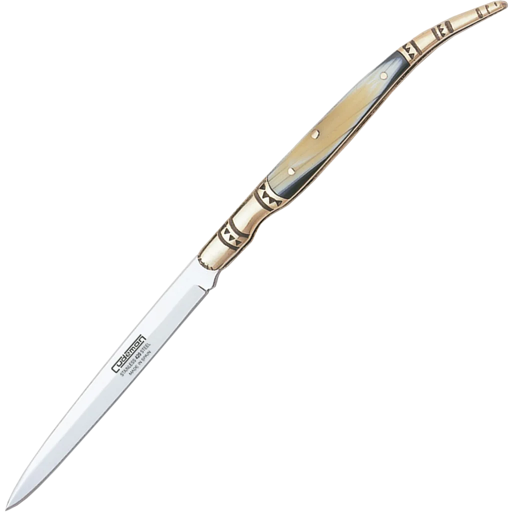 Cudeman XL Bull Horn Stiletto Pocket Knife