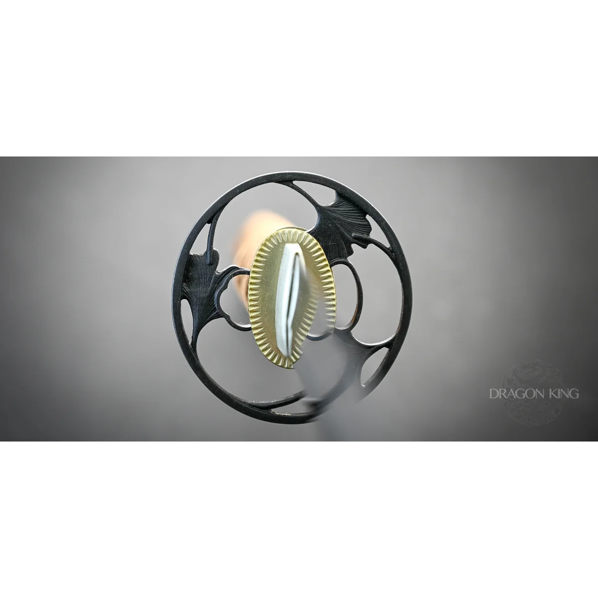 Dragon King Autumn Leaf Katana Forged - Image 4