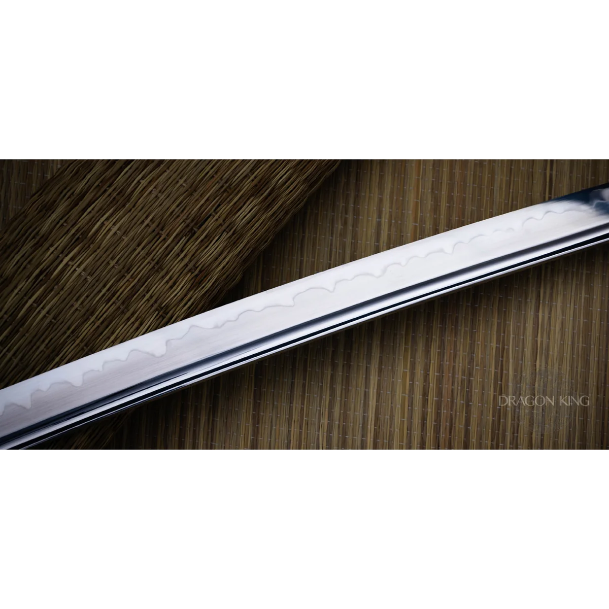 Dragon King Autumn Leaf Katana Forged - Image 9