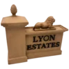 Factory Entertainment Back To The Future - Lyon Estates Scaled Prop Replica