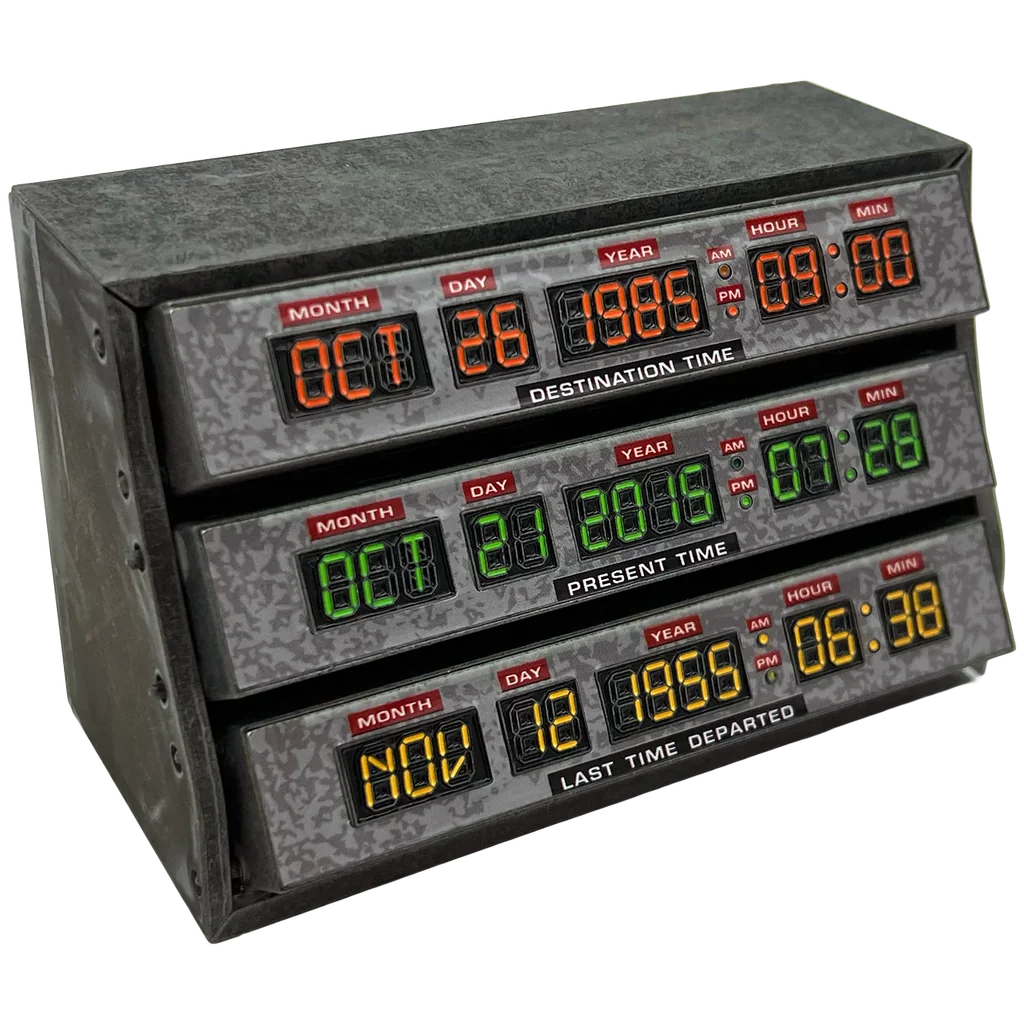 Factory Entertainment Back To The Future - Time Circuits Scaled Prop Replica
