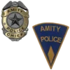 Factory Entertainment Jaws - Amity Island Police Chief Badge And Patch Limited Edition Prop Replica