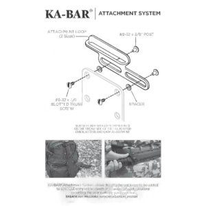 Alternative view of KA-BAR Attachment System