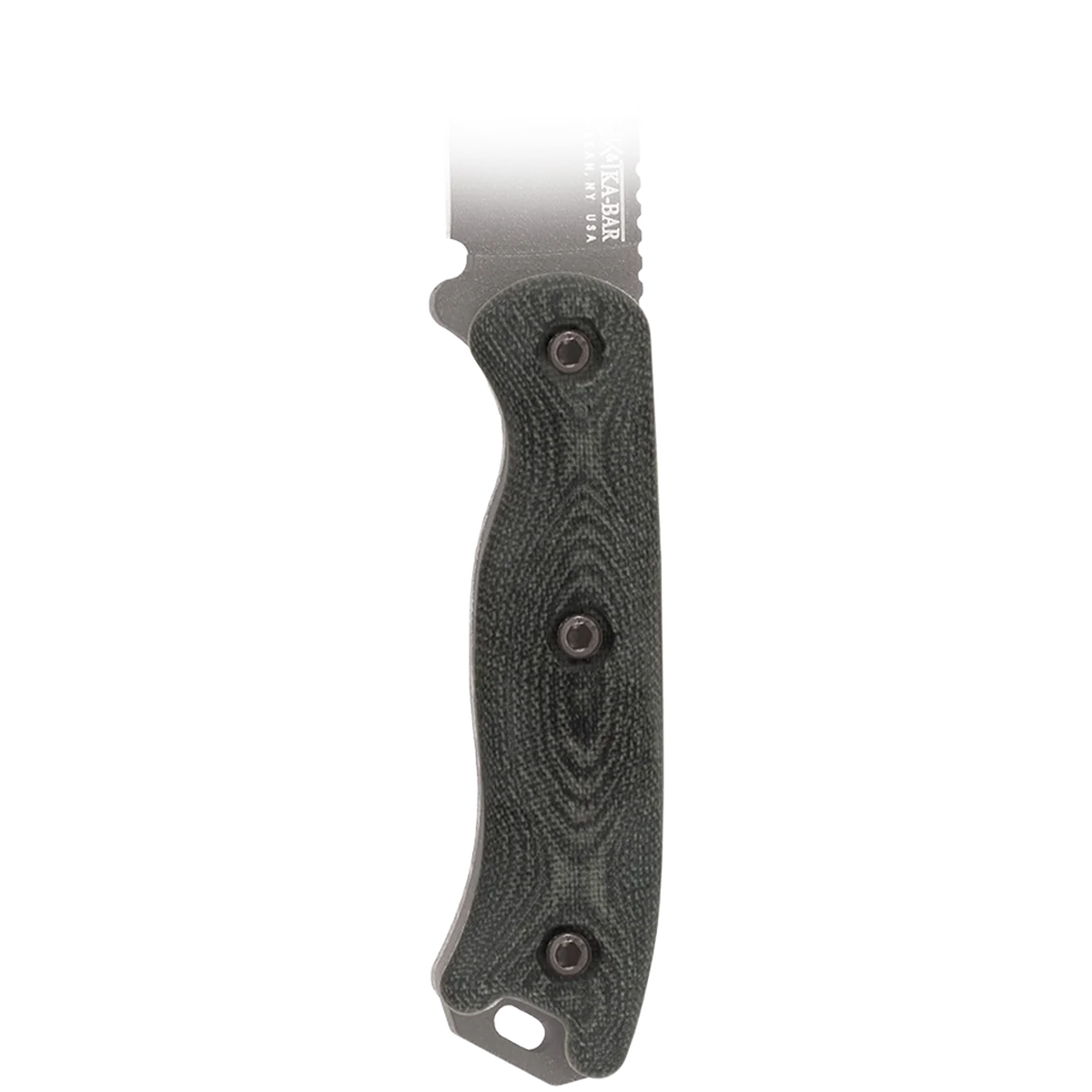 KA-BAR Becker Short Micarta Handles - Black - Image 2