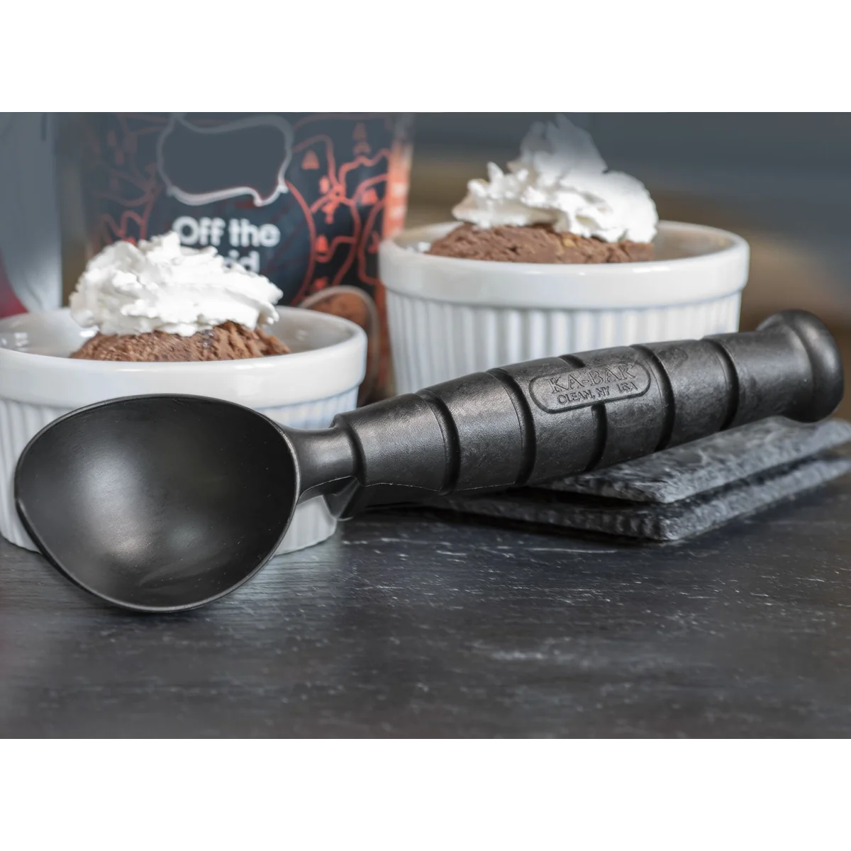 KA-BAR Dessert Destroyer Ice Cream Scoop - Image 3