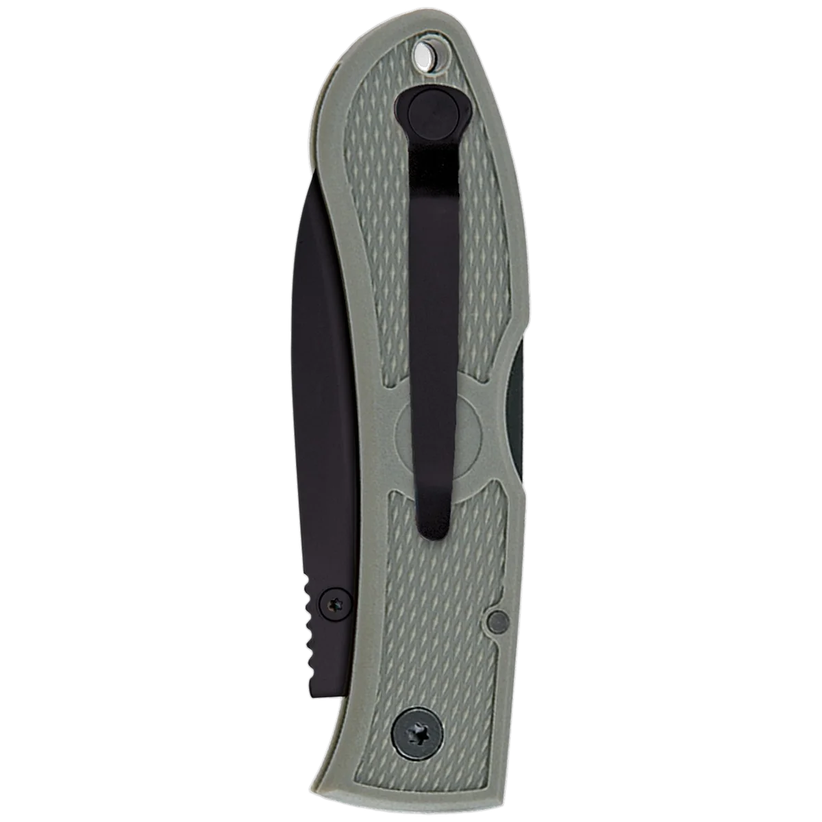 KA-BAR Dozier Folding Hunter-Foliage Green-Black Clip, Str - Image 3