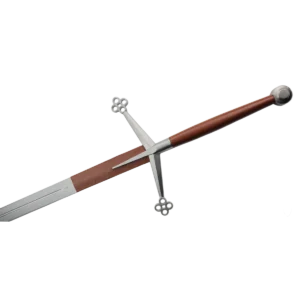 Alternative view of Kingston Arms Scottish Claymore Brown Handle w/Brown Ricasso