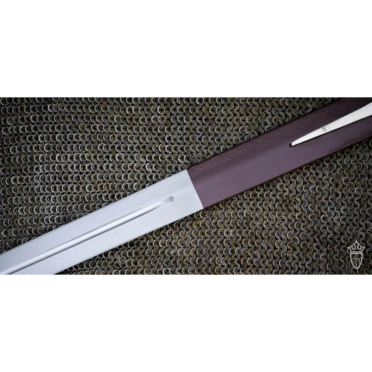 Kingston Arms Scottish Claymore Brown Handle w/Brown Ricasso - Image 7