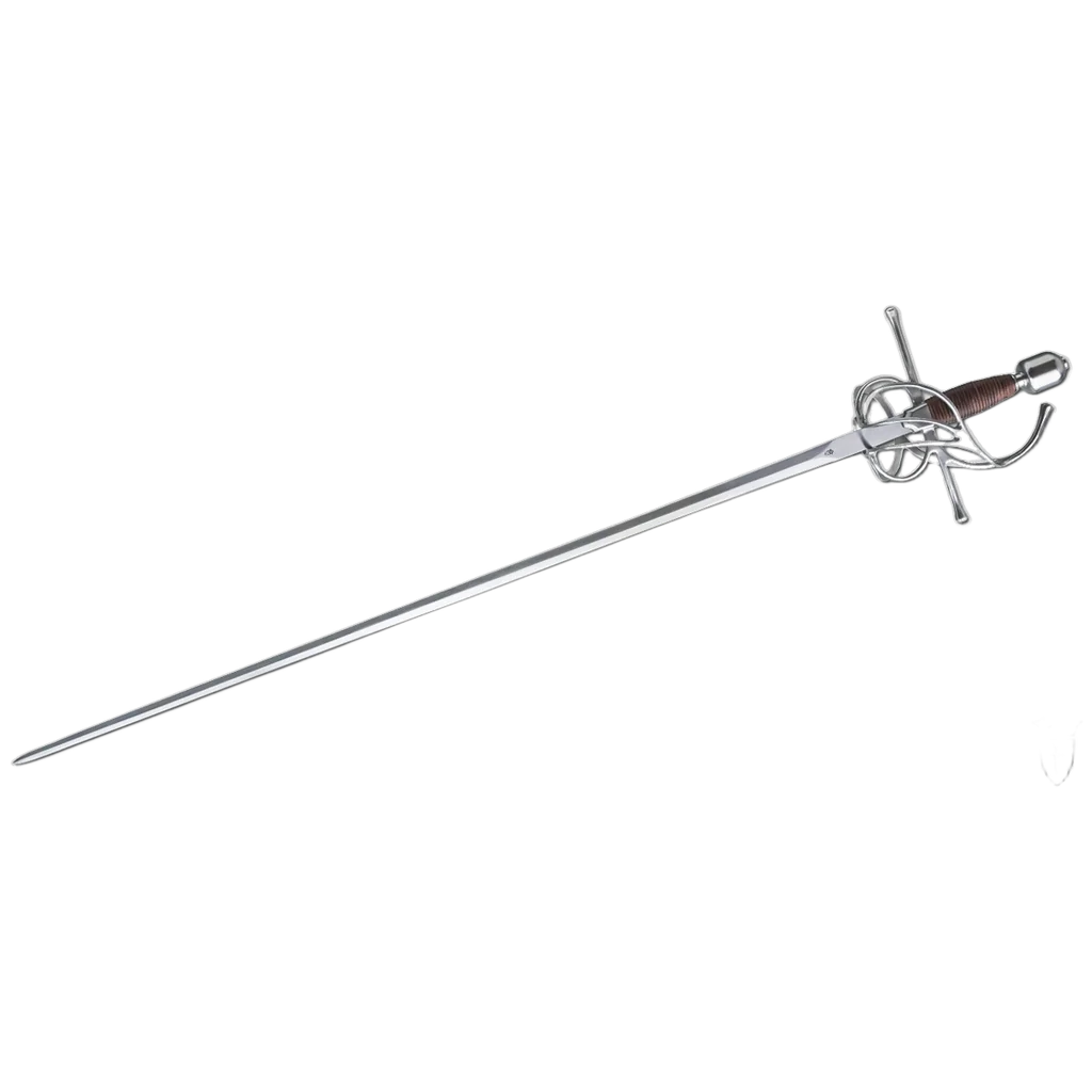 Kingston Arms Swept Hilt Rapier Polished