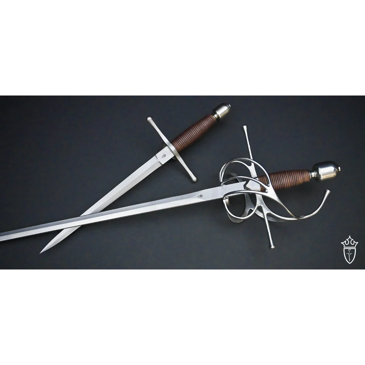 Kingston Arms Swept Hilt Rapier Polished - Image 10