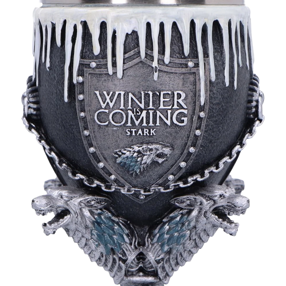 Nemesis Now Game of Thrones House Stark Goblet Wine Glass 17.5cm - Image 5