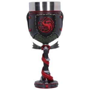 Nemesis Now House of the Dragon Daemon Targaryen Crest Goblet