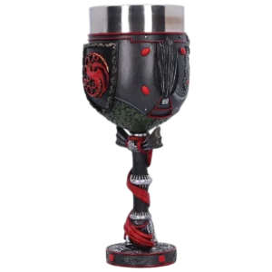 Alternative view of Nemesis Now House of the Dragon Daemon Targaryen Crest Goblet