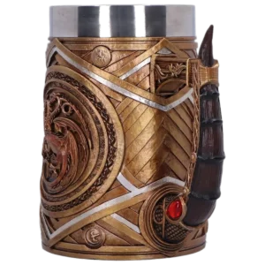 Alternative view of Nemesis Now House of the Dragon Targaryen Crown and Dagger Tankard 16cm