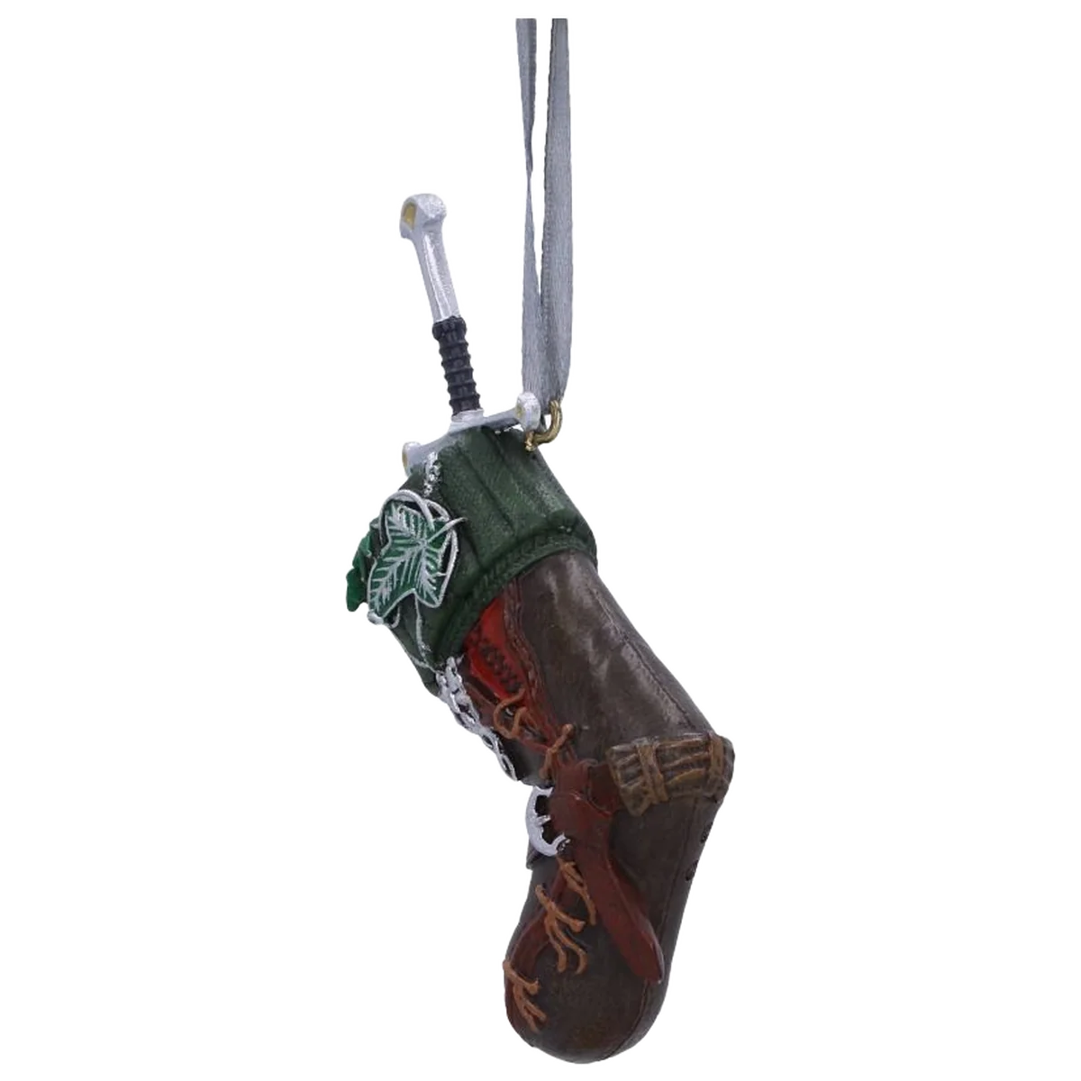 Nemesis Now Lord of the Rings Collectible Aragorn Stocking Hanging Ornament 9cm - Image 2