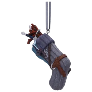 Alternative view of Nemesis Now Lord of the Rings Collectible Gandalf Stocking Hanging Ornament 7.8cm