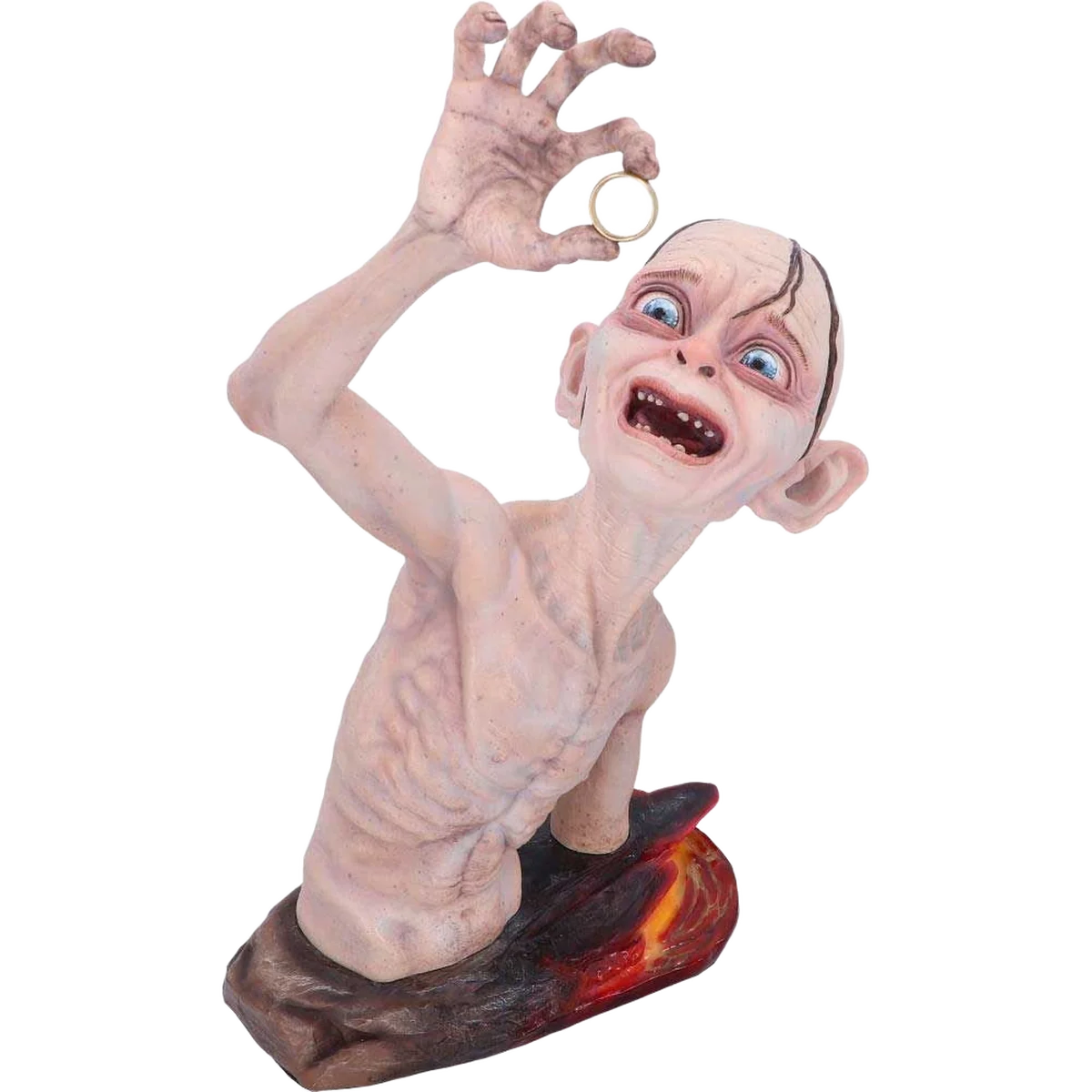 Nemesis Now Lord of the Rings Collectible Gollum Bust 39cm - Image 4