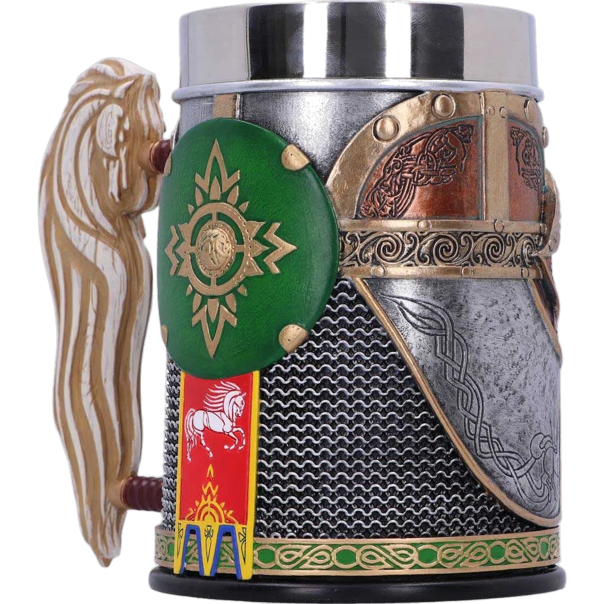 Nemesis Now Lord Of The Rings Collectible Rohan Tankard 15.5cm - Image 3