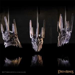 Nemesis Now Lord of the Rings Helm of Sauron Head Hanging Ornament - Image 8