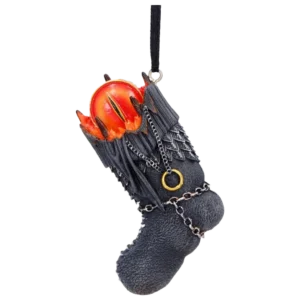 Nemesis Now Lord of the Rings Sauron Stocking Hanging Ornament 9cm
