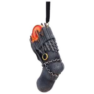 Alternative view of Nemesis Now Lord of the Rings Sauron Stocking Hanging Ornament 9cm