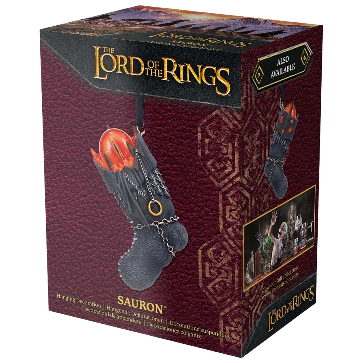 Nemesis Now Lord of the Rings Sauron Stocking Hanging Ornament 9cm - Image 7
