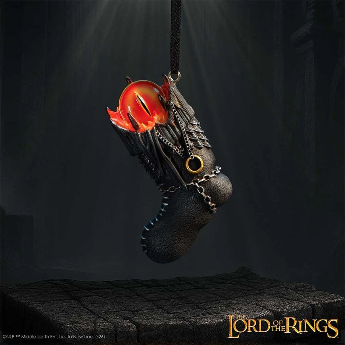 Nemesis Now Lord of the Rings Sauron Stocking Hanging Ornament 9cm - Image 8