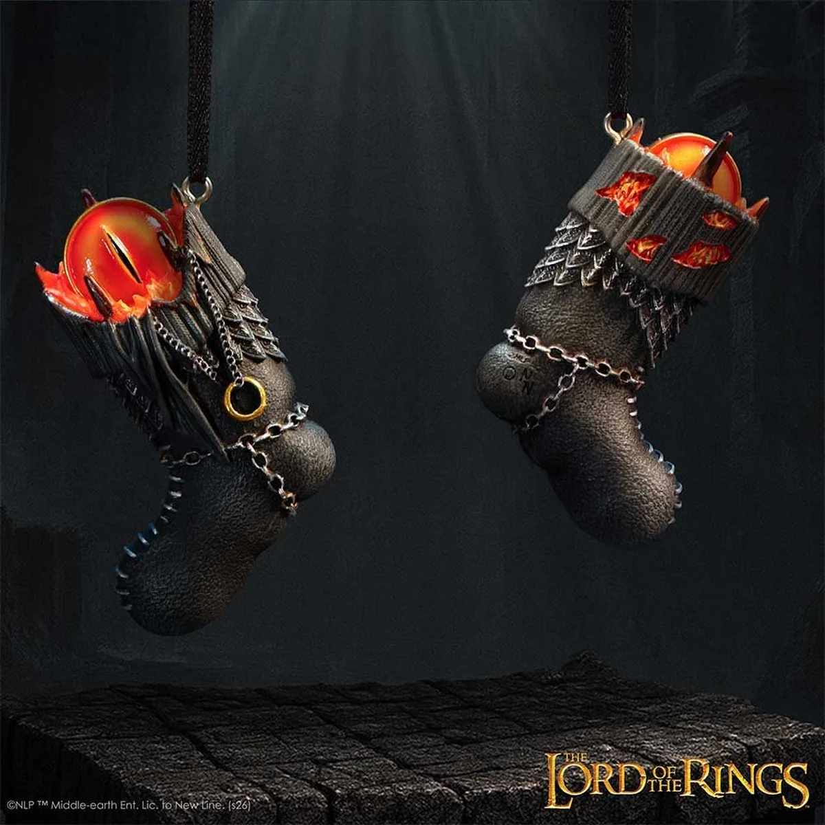 Nemesis Now Lord of the Rings Sauron Stocking Hanging Ornament 9cm - Image 9