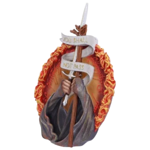 Alternative view of Nemesis Now Lord of the Rings You Shall Not Pass Wall Plaque