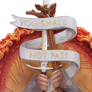Nemesis Now Lord of the Rings You Shall Not Pass Wall Plaque - Image 5